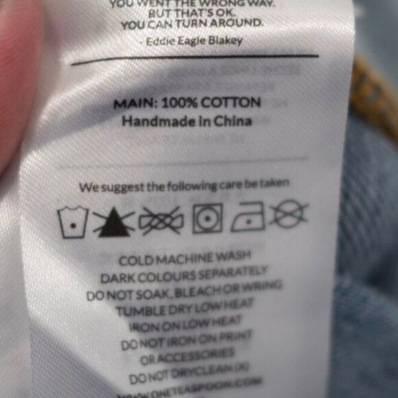 One Teaspoon Smiths Trouser in Montana Wash. - Picture 10 of 10